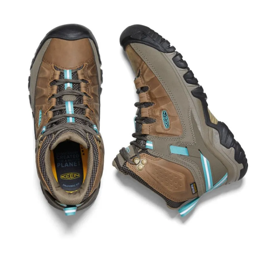 Women KEEN Boots<Women'S Targhee Iii Waterproof Mid | Toasted Coconut/Porcelain