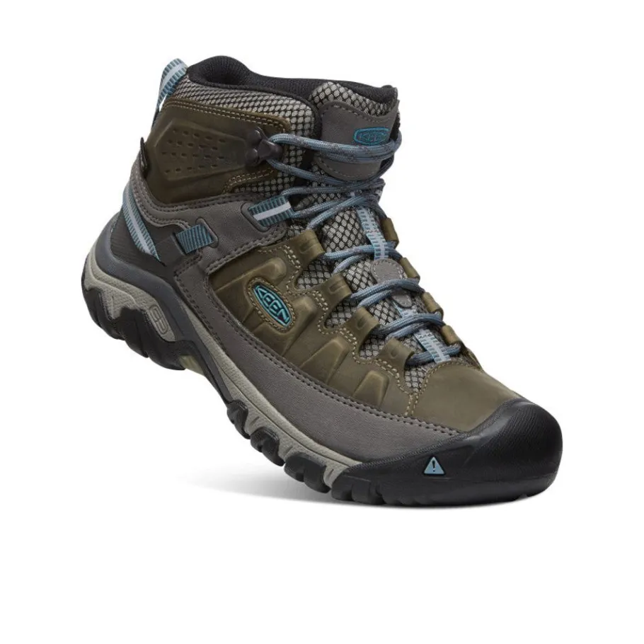 Women KEEN Boots<Women'S Targhee Iii Waterproof Mid | Magnet/Atlantic Blue