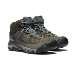 Women KEEN Boots<Women'S Targhee Iii Waterproof Boot Wide | Magnet/Atlantic Blue