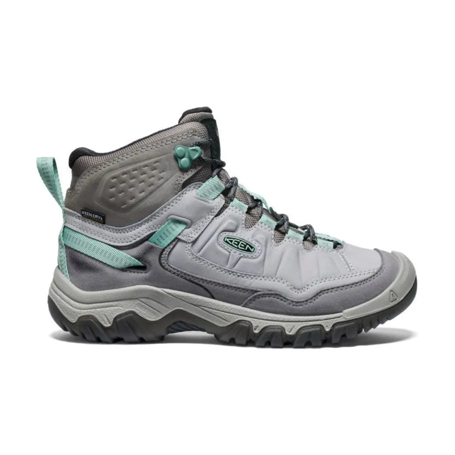 Women KEEN Boots<Women'S Targhee Iv Waterproof Hiking Boot | Alloy/Granite Green