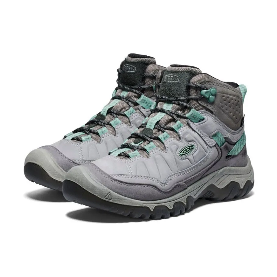 Women KEEN Boots<Women'S Targhee Iv Waterproof Hiking Boot | Alloy/Granite Green