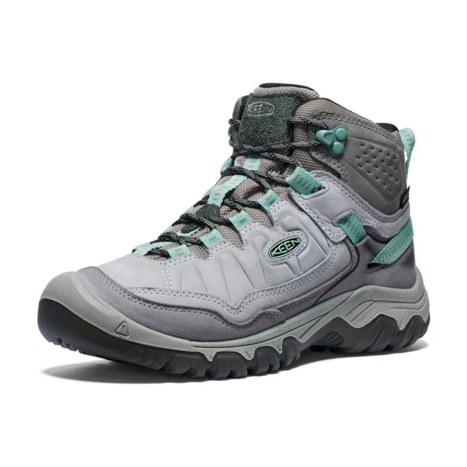 Women KEEN Boots<Women'S Targhee Iv Waterproof Hiking Boot | Alloy/Granite Green