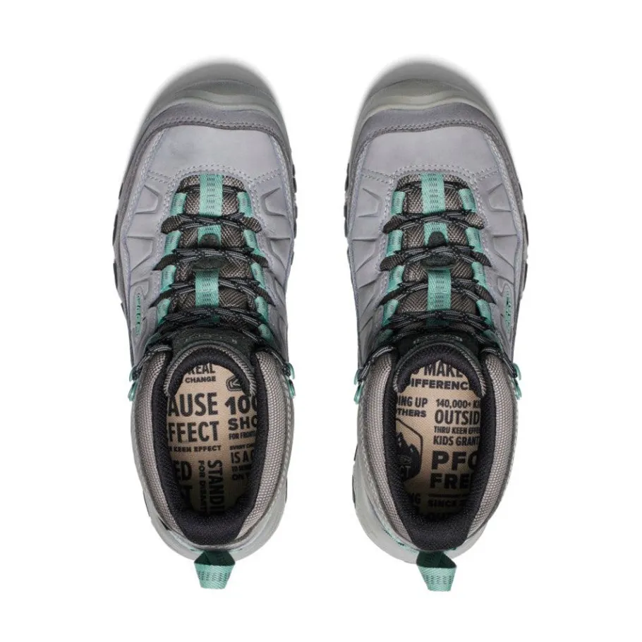 Women KEEN Boots<Women'S Targhee Iv Waterproof Hiking Boot | Alloy/Granite Green