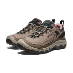 Women KEEN Shoes<Women'S Targhee Iv Waterproof Hiking Shoe | Brindle/Nostalgia Rose