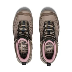Women KEEN Boots<Women'S Targhee Iv Wide Waterproof Hiking Boot | Brindle/Nostalgia Rose