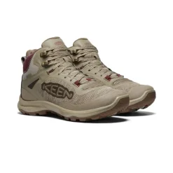 Women KEEN Boots<Women'S Terradora Flex Waterproof Boot | Plaza Taupe/Windsor Wine