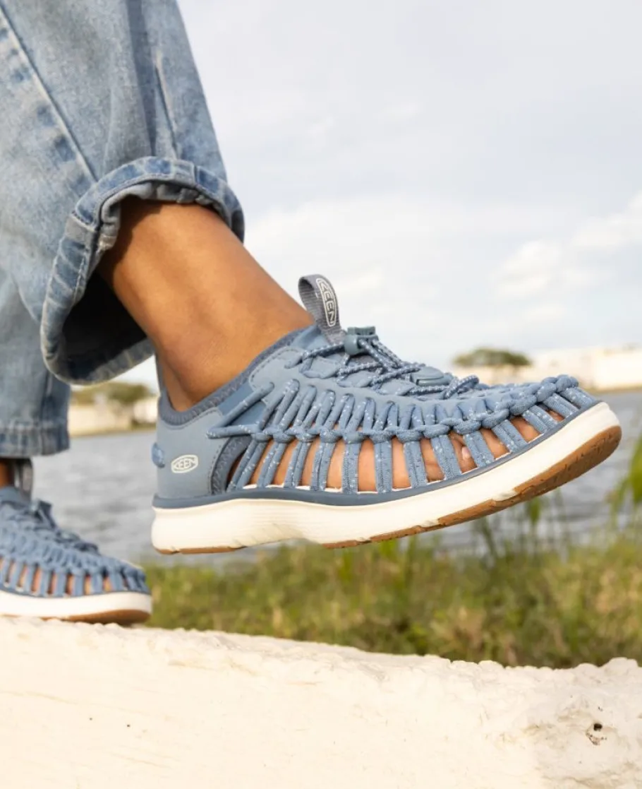 Women KEEN Sandals<Women'S Uneek O3 Sneaker Sandal | Coronet Blue/Vintage Indigo