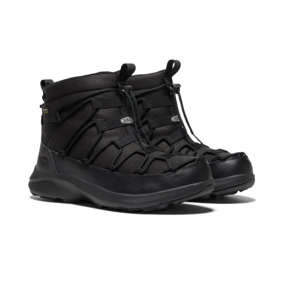 Women KEEN Slip-Ons<Women'S Uneek Snk Ii Waterproof Chukka | Triple Black/Black