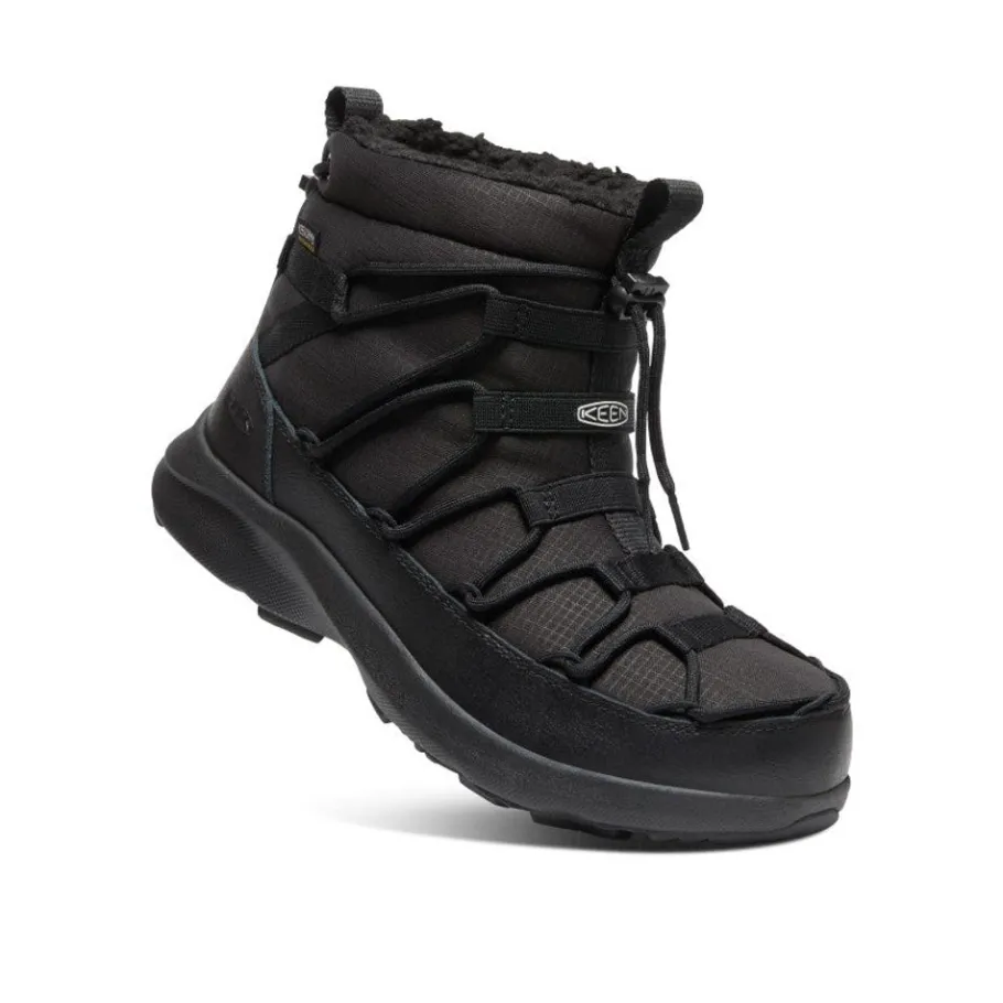 Women KEEN Slip-Ons<Women'S Uneek Snk Ii Waterproof Chukka | Triple Black/Black