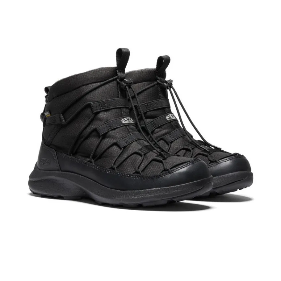 Women KEEN Slip-Ons<Women'S Uneek Snk Ii Waterproof Chukka | Black/Black