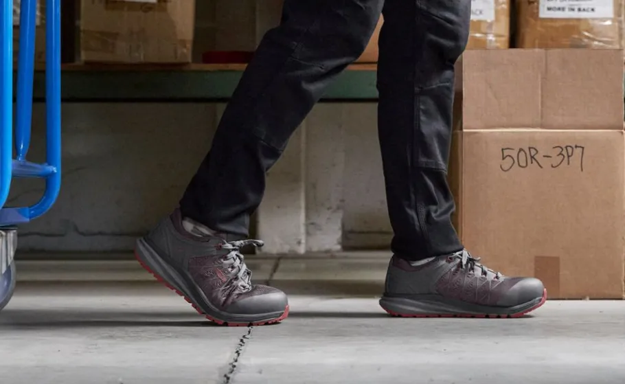 Women KEEN Work Boots & Shoes<Women'S Vista Energy (Carbon-Fiber Toe) | Magnet/Rhubarb