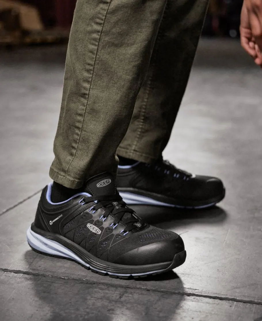 Women KEEN Work Boots & Shoes<Women'S Vista Energy Esd (Carbon-Fiber Toe) | Hydrangea/Black