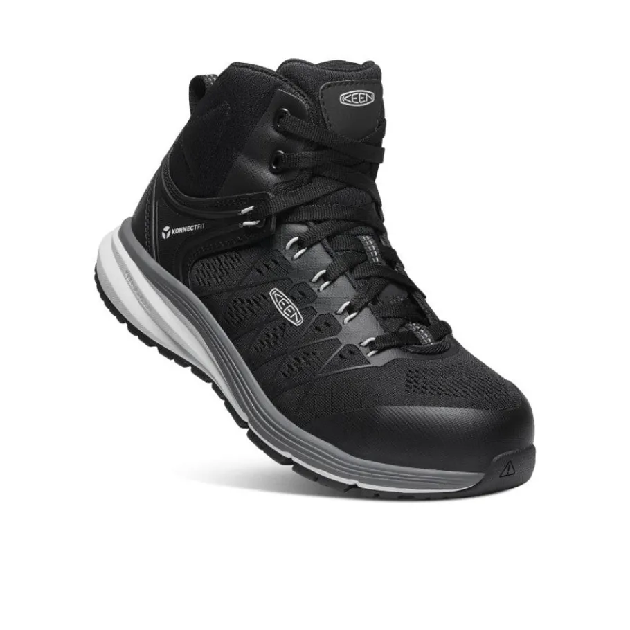 Women KEEN Work Boots & Shoes<Women'S Vista Energy Mid (Carbon-Fiber Toe) | Vapor/Black