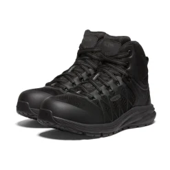 Women KEEN Work Boots & Shoes<Women'S Vista Energy Mid Int Met (Carbon-Fiber Toe) | Black/Raven