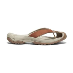 Women KEEN Slip-Ons<Women'S Waimea Leather Flip-Flop | Sorrel Horse/Plaza Taupe