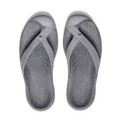 Women KEEN Slip-Ons<Women'S Waimea Leather Flip-Flop | Alloy/Black