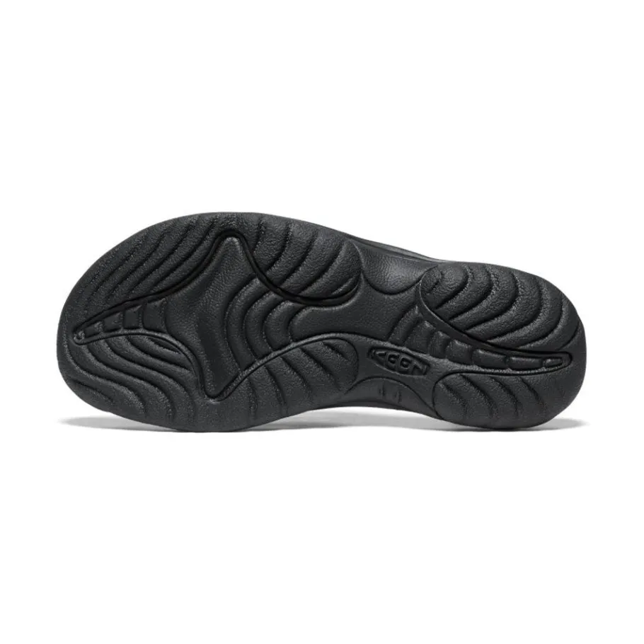 Women KEEN Slip-Ons<Women'S Waimea Leather Flip-Flop | Black/Black