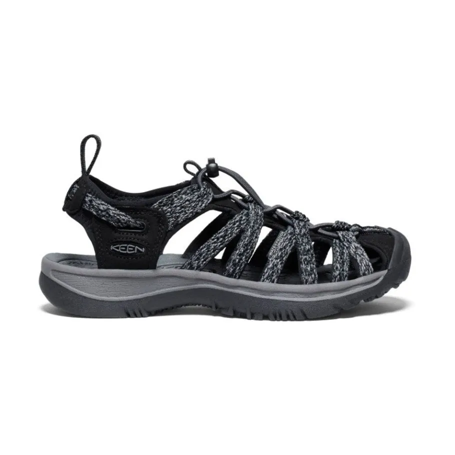 Women KEEN Sandals<Women'S Whisper | Black/Steel Grey