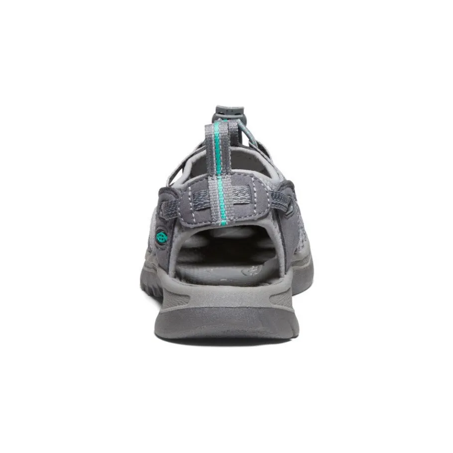 Women KEEN Sandals<Women'S Whisper | Medium Grey/Peacock Green