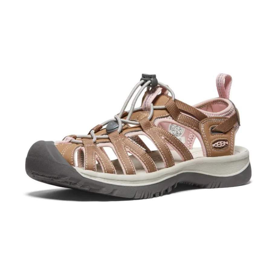 Women KEEN Sandals<Women'S Whisper | Toasted Coconut/Peach Whip