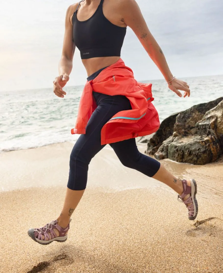 Women KEEN Sandals<Women'S Whisper | Toasted Coconut/Peach Whip