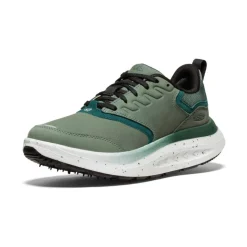 Women KEEN Shoes<Women'S Wk400 Leather Walking Shoe | Dark Forest/Sea Moss