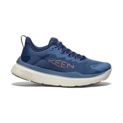 Women KEEN Shoes<Women'S Wk450 Walking Shoe | Vintage Indigo/Nostalgia Rose
