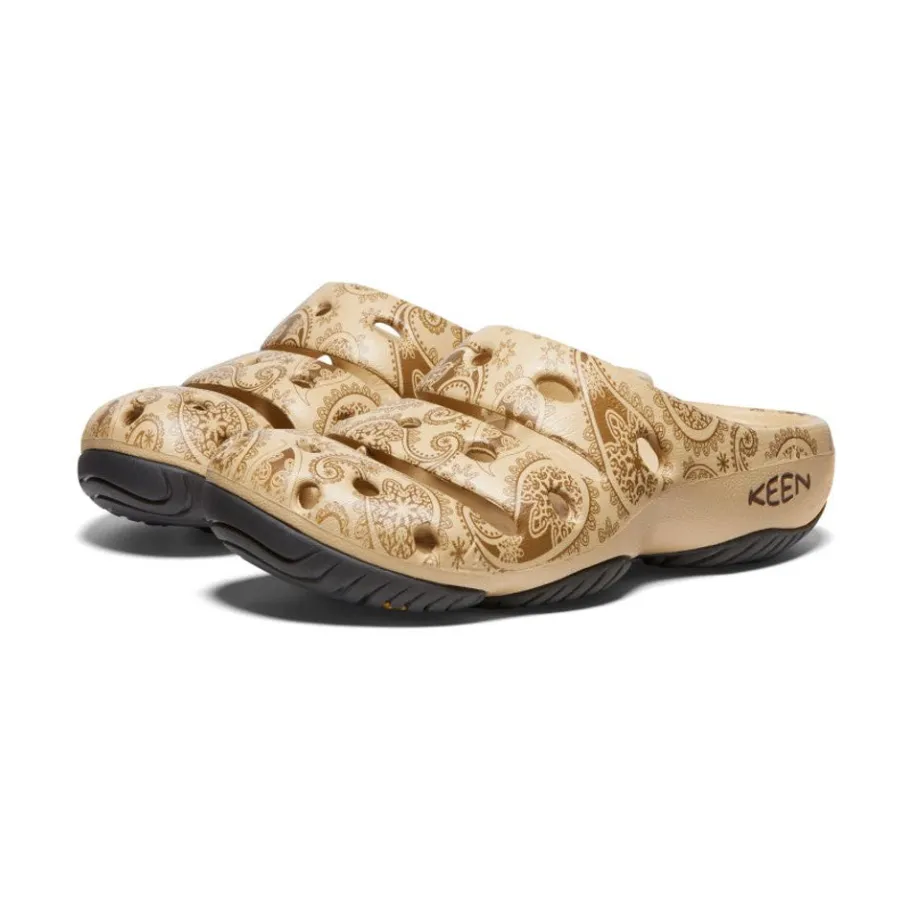 Women KEEN Slip-Ons<Women'S Yogui Arts Clog X Thc | Caffe Latte Paisley
