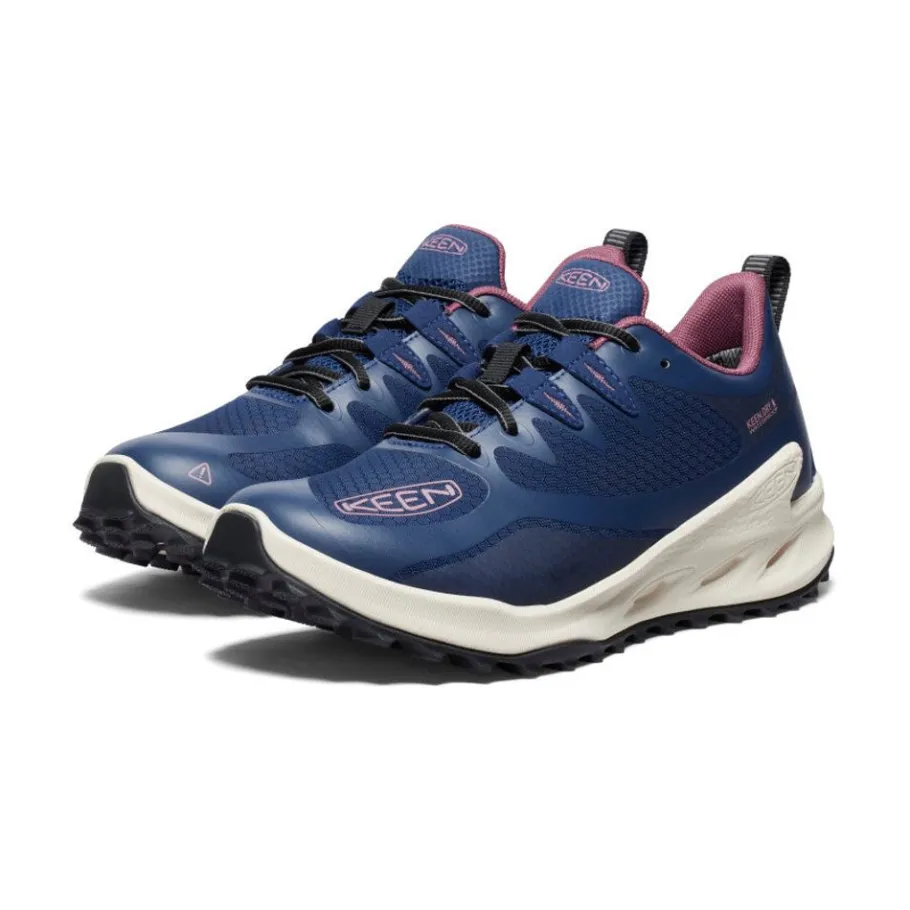 Women KEEN Shoes<Women'S Zionic Waterproof Hiking Shoe | Naval Academy/Nostalgia Rose