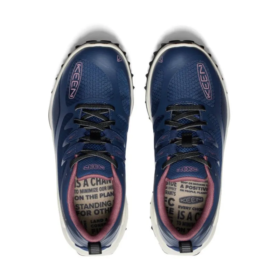 Women KEEN Shoes<Women'S Zionic Waterproof Hiking Shoe | Naval Academy/Nostalgia Rose