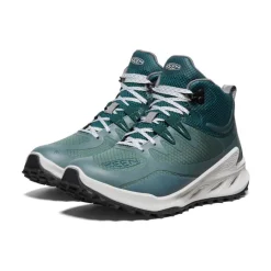Women KEEN Boots<Women'S Zionic Waterproof Hiking Boot | Dark Forest/Sea Moss