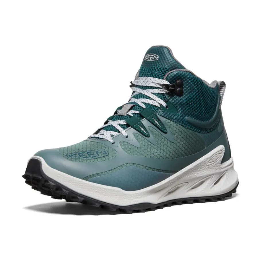 Women KEEN Boots<Women'S Zionic Waterproof Hiking Boot | Dark Forest/Sea Moss