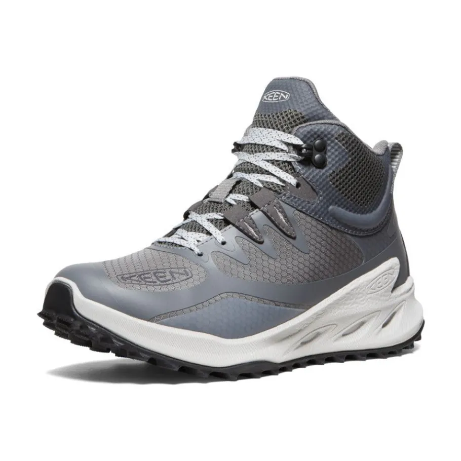 Women KEEN Boots<Women'S Zionic Waterproof Hiking Boot | Steel Grey/Magnet