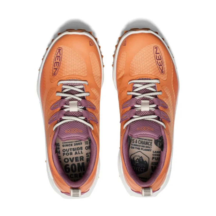 Women KEEN Shoes<Women'S Zionic Waterproof Hiking Shoe | Tangerine/Star White