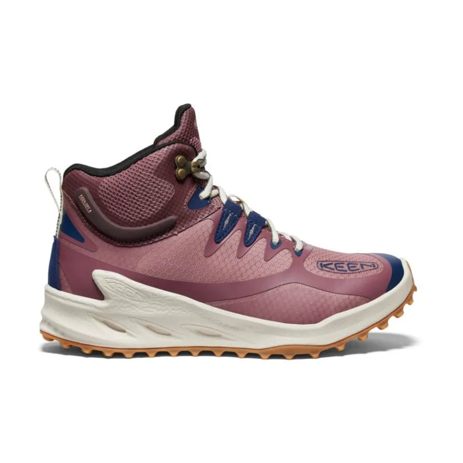 Women KEEN Boots<Women'S Zionic Waterproof Hiking Boot | Nostalgia Rose/Peach Parfait