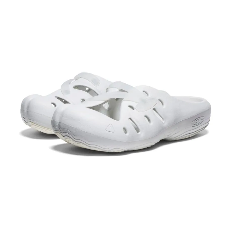 Women KEEN Slip-Ons<Yogeez Clog | Vapor/Star White