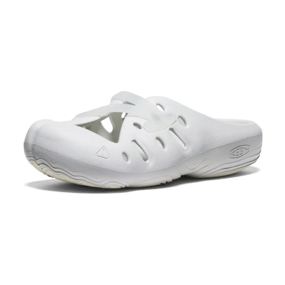 Women KEEN Slip-Ons<Yogeez Clog | Vapor/Star White