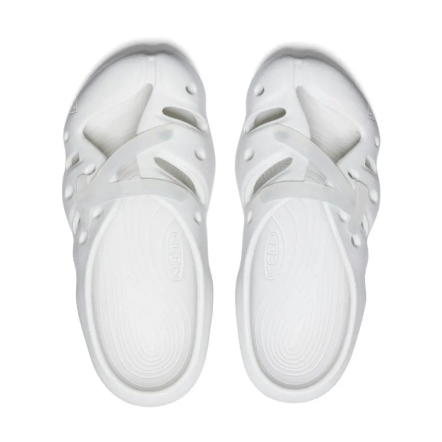Women KEEN Slip-Ons<Yogeez Clog | Vapor/Star White